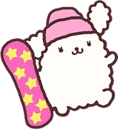 Macaroon Sanrio with a lovely hat