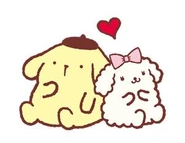 Macaroon is in relationship with Pompompurin