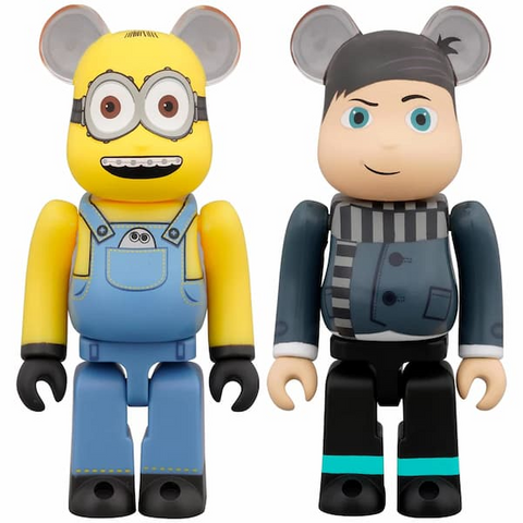 Be @ Rbrick Bearbrick Otto Young Gru 100% Otto Young Glue 2Pack