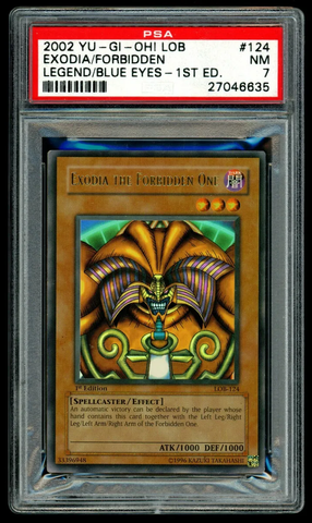 A prized Ultra Rare from Legend of Blue Eyes White Dragon
