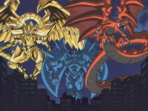 Egyptian Gods are the most powerful monsters in Yugioh.