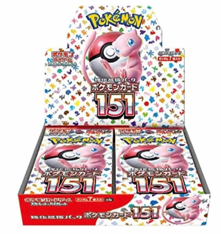 Jeu de cartes Pokémon Pack d'extension amélioré Écarlate et Violet Carte Pokémon 151 Boîte