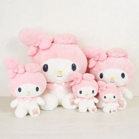 Embrace My Melody's sweetness with the Standard Ss Plush from Sanrio