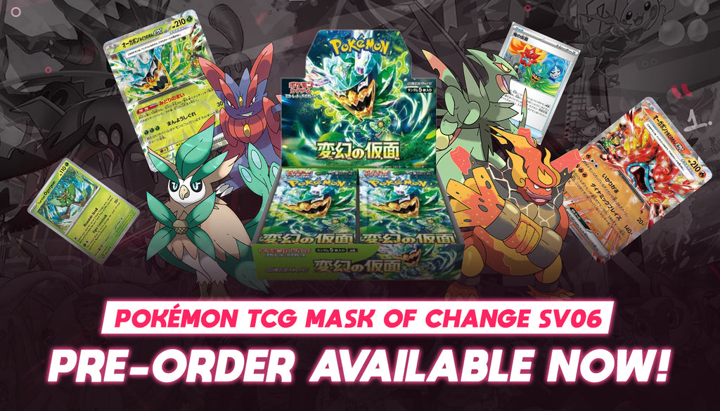Pokemon TCG Mask of Change SV06: Pre-Order Available Now!