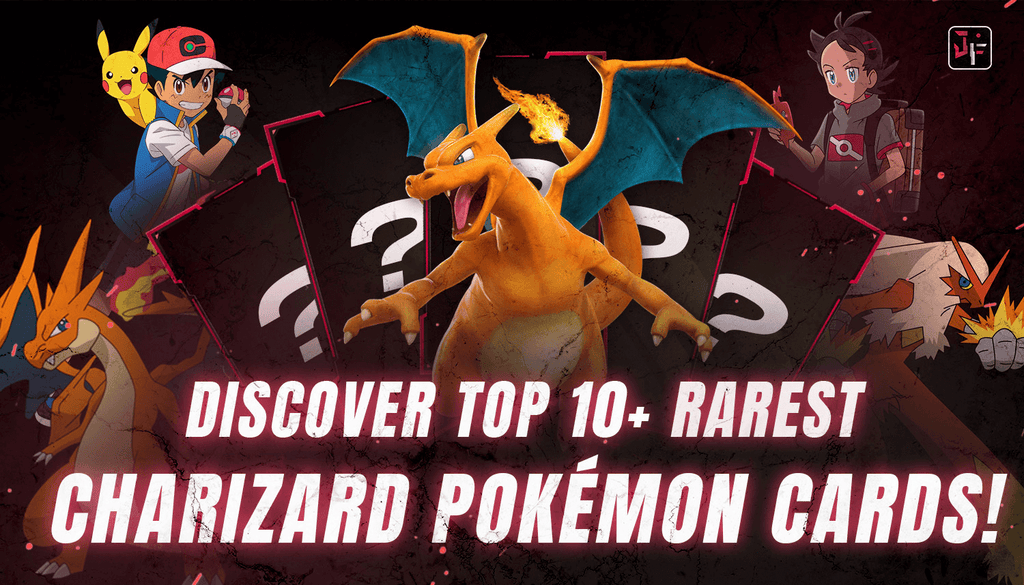 Delve into the Pokémon World - Top 10 Rarest Charizard cards!
