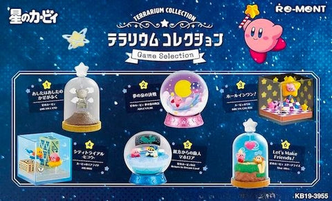 RE-MENT Pokémon Terrarium Collection Kirby Game Selection Full Set