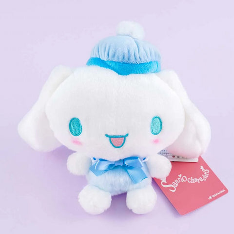 Sanrio Cinnamon Roll plush in a summer-themed design