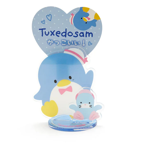 Make a statement with the Tuxedo Sam Acrylic Stand, perfect for displaying and organizing