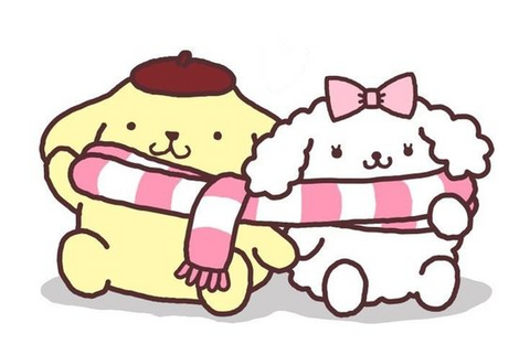 Pompompurin and Macaroon couple