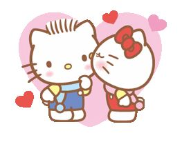 Hello Kitty and Dear Daniel are an iconic Sanrio couple