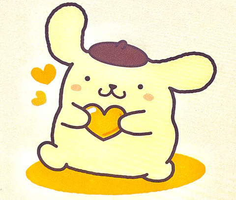 Pompompurin is very playful
