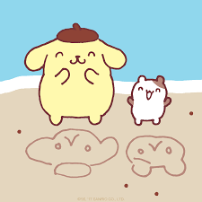 Pompompurin and his friend - Muffin