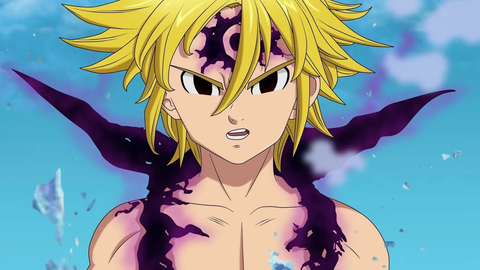 Meliodas is the son of the demon king