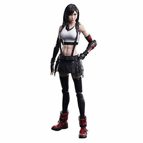 This dynamic figure portrays Tifa Lockhart with precise detail, enhancing poseability and character immersion.