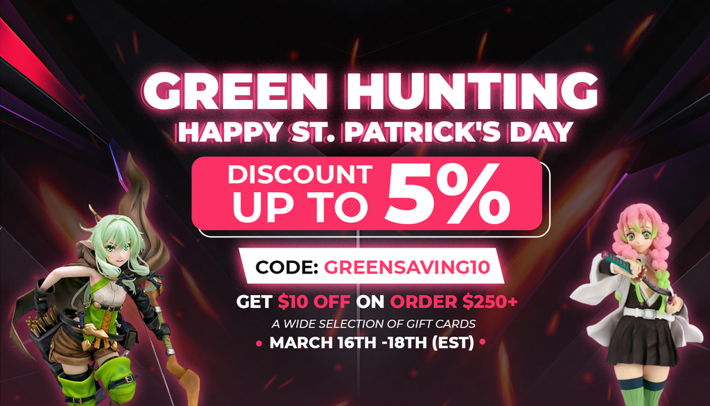 Green Hunting on St. Patrick's Day: Discount up to 17%