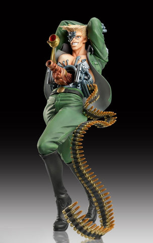 Dominate the display with Jojo Rudol Von Stroheim's 180mm PVC ABS figure