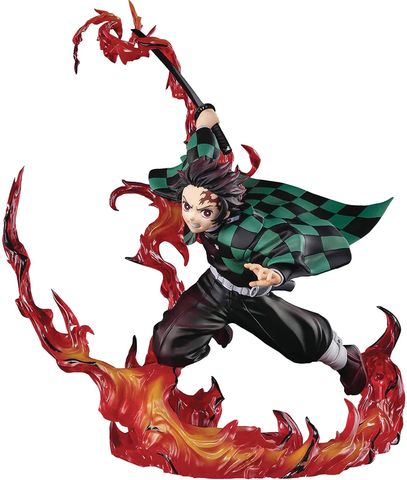 Embrace the spirit of the Demon Slayer Corps with this stunning figure Tanjiro Kamado