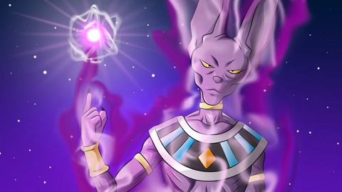 Beerus, Universe 7's God of Destruction, holds unparalleled strength and ruthlessness