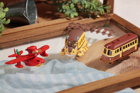 Tomica toy train reimagine Ghibli Spirited Away characters