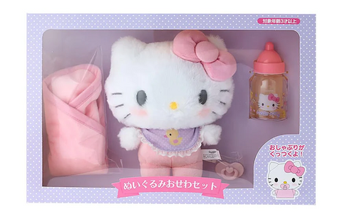 Hello Kitty Plush Toy Set