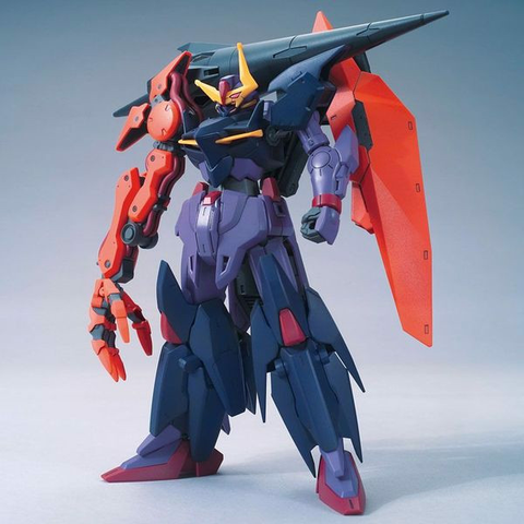 A Gundam plastic model