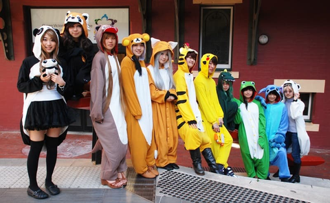 More than pajamas, Kigurumi offer a playful animal transformation