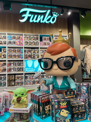 Exploring local shops is nostalgic joy with potential for rare finds and expert advice in Funko Pop collecting