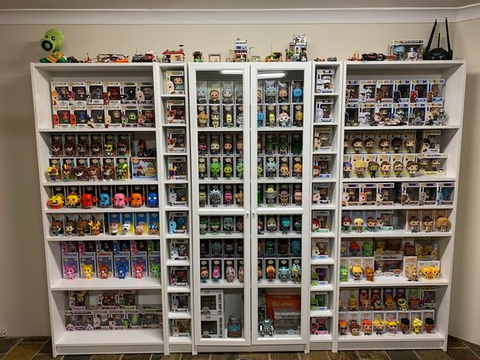 Protect and showcase your Funko Pops with suitable storage options.