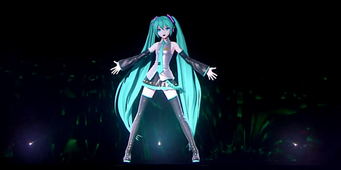 Hatsune Miku is a world-famous virtual singer powered by software