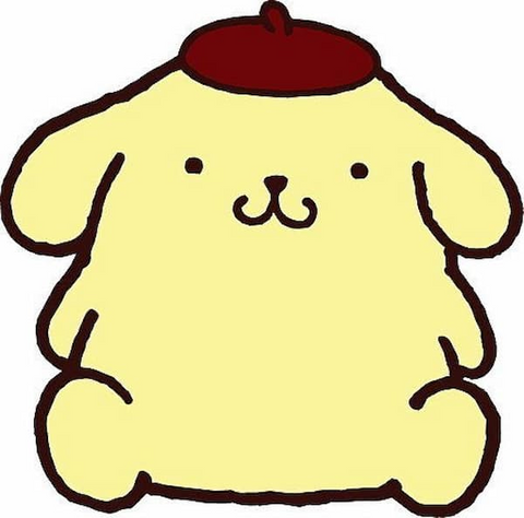 Pompompurin is the top 2 in Sanrio Character ranking
