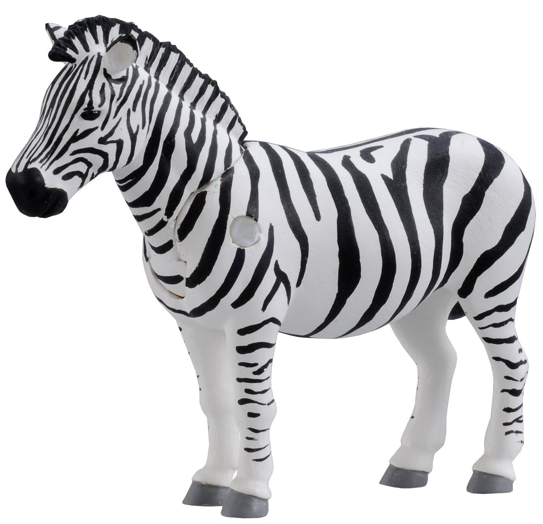 TAKARA TOMY As-04 Animal Adventure Zebra Figure