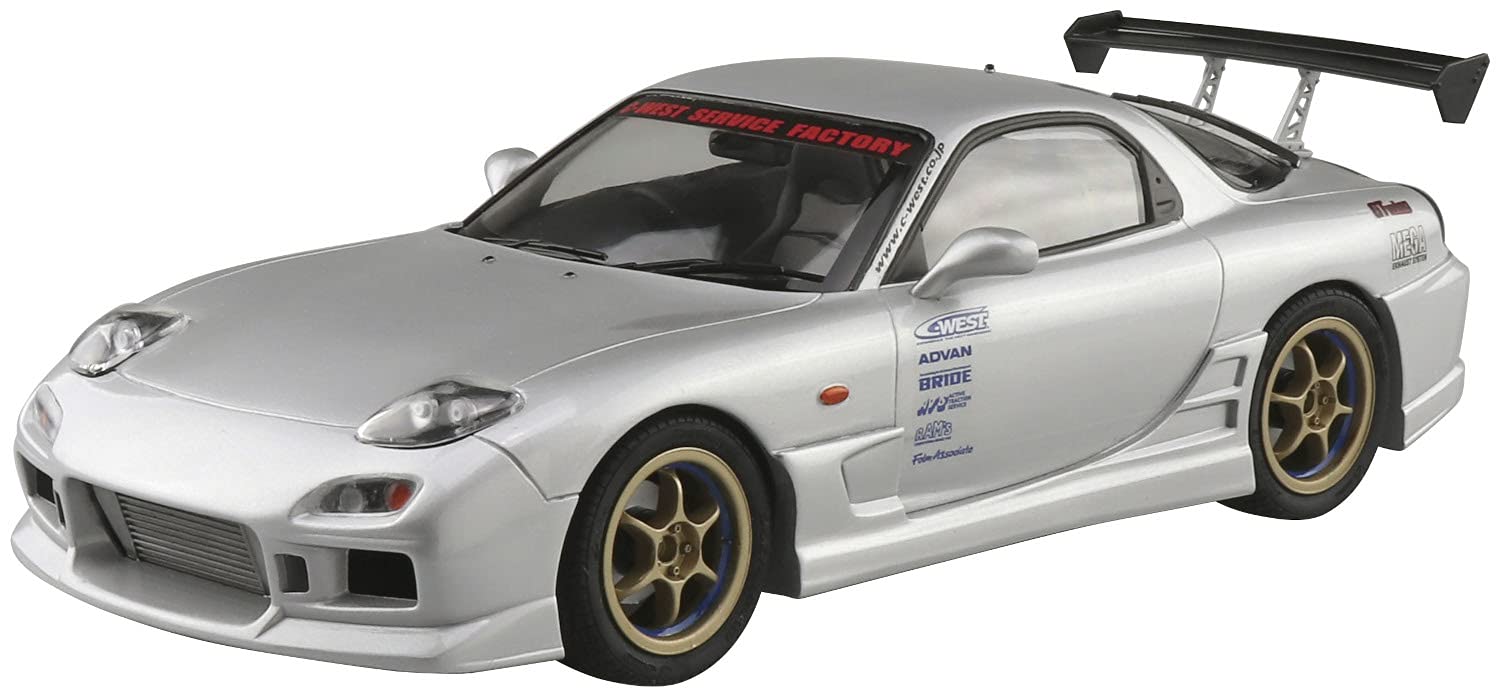 マツダ RX-7 FD3S イニシャルD ドリ車 D1 1/24 プラモデル - 模型