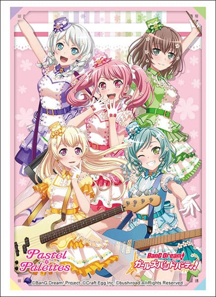 Card Sleeves Pastel Palettes 2022 Ver. Vol. 3428 Bang Dream! Girls Ban