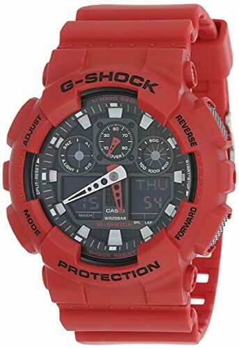 Casio Watch G-shock Ga-110ac-4ajf Men's Red In Box