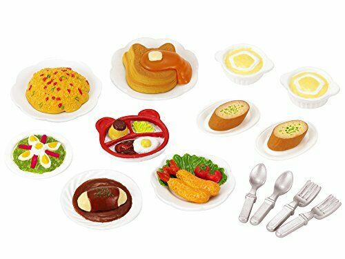 sylvanian families food set