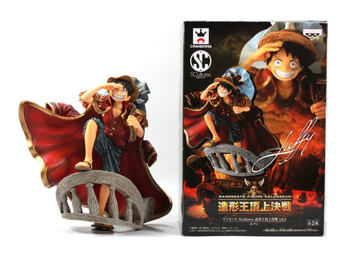 Banpresto One Piece World Collectable Figure Battle Of Luffy Whole Cak