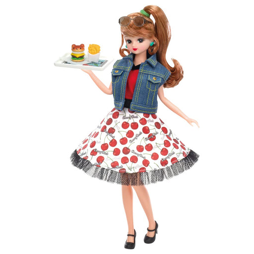 Licca Doll Strawberry Ribbon Dress-up Doll