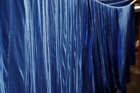 Tissu indigo 100% coton