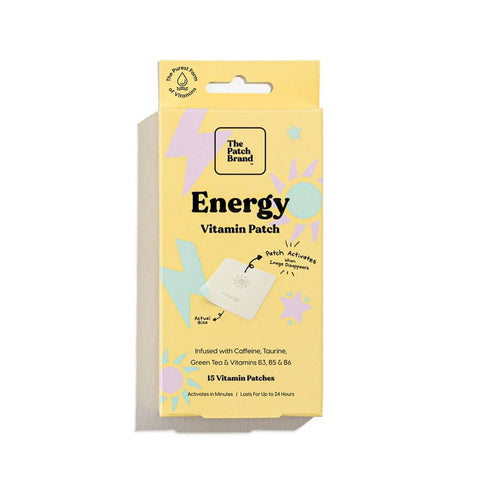  The Patch Brand Energy Patches, Supports Energy with Caffeine  and B5 and B3