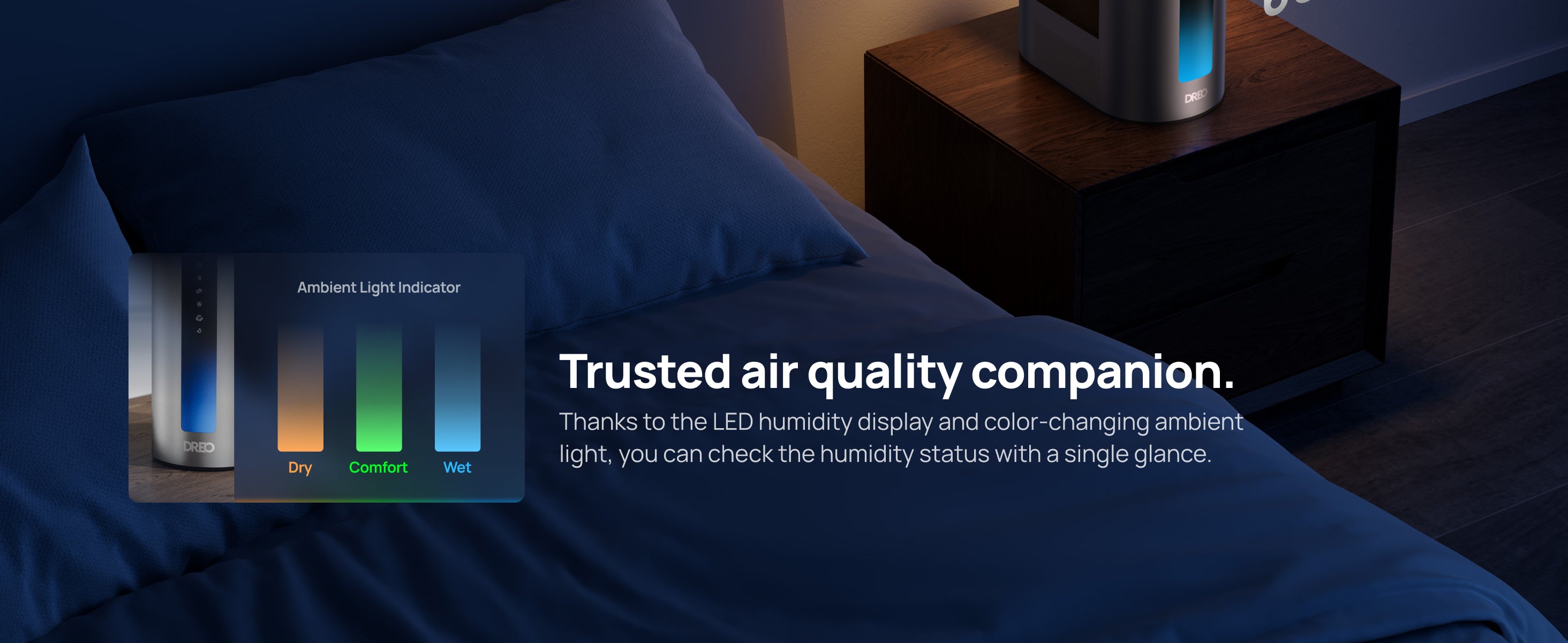 Tristed air qiality companion