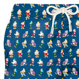 Light fabric swim shorts 7 Dwarfs print | ©Disney Special Edition