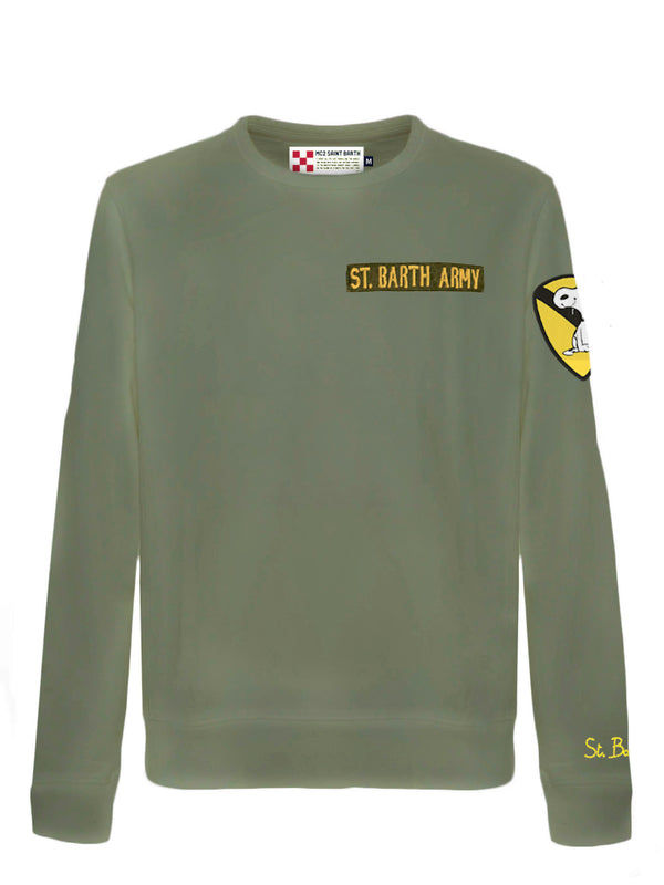 人気デザイナー エムシーツーセイントバース MC2 SAINT BARTH メンズ パーカー スウェットシャツ アウター Sweatshirts  Green