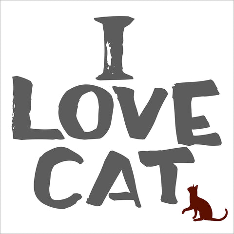 I LOVE CAT ロゴ