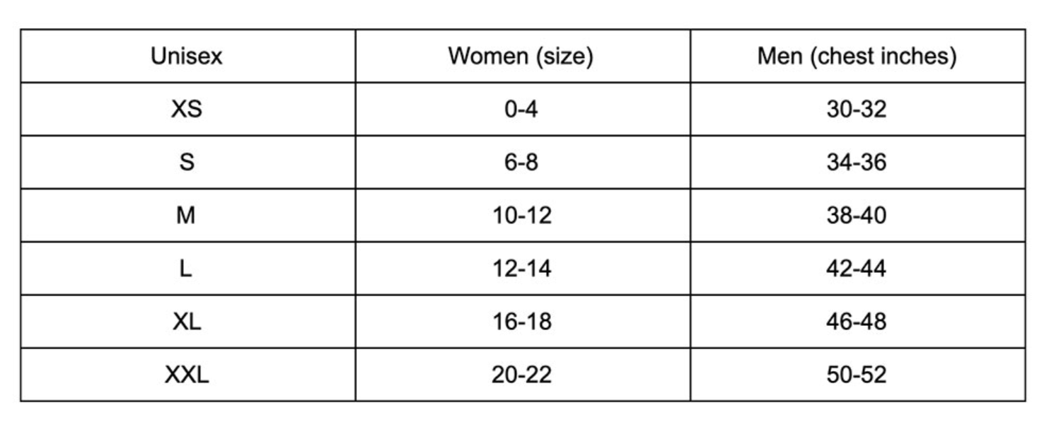 Size Guide – Sidiah Waugh