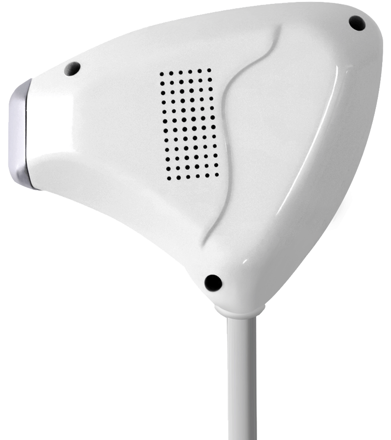 ergonmoic handle design of s701 laser hair removal device