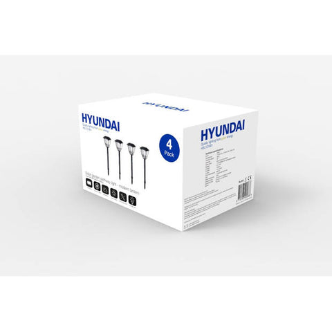 schaduw Productie huurling Tuinverlichting op Zonne-energie - Hyundai - 4 pack – MC-Shop