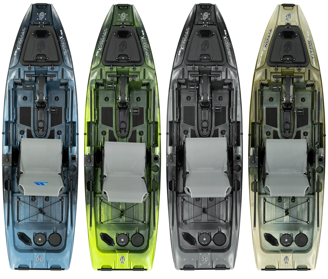 TitanX 10.5 Kayak Colors