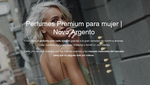 perfume premium para mujer