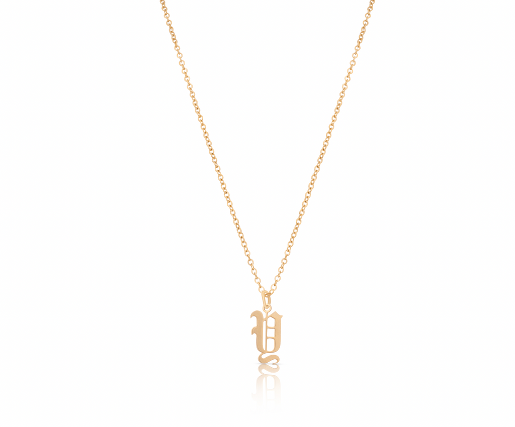 coach initial necklace