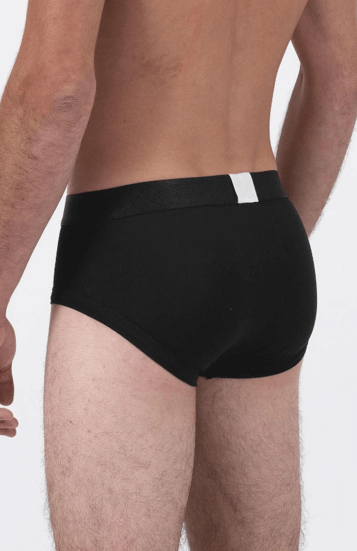 slip vue de dos homme